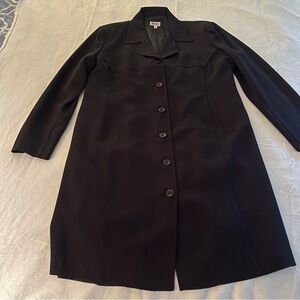 Mimi Maternity Black Long Sleeve Fully Lined Dress.